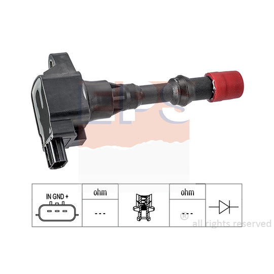 Eps Ignition coil to suit Honda, Hitachi