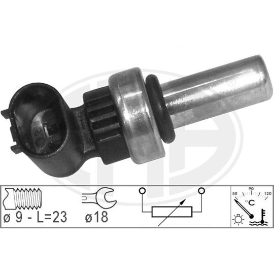 Era 330757 Sensor, coolant temperature to suit Fiat, Opel
