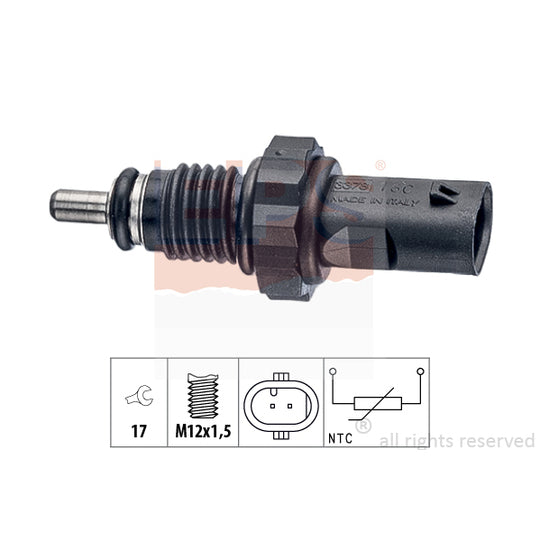 Eps 1.830.378 Sensor, coolant temperature to suit Audi, VW, Porsche