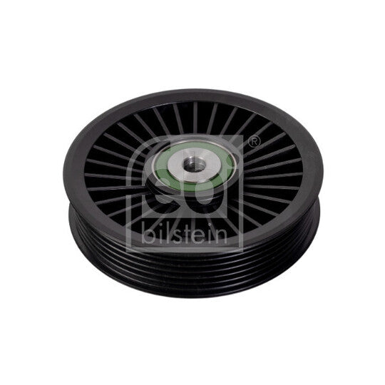 Febi Bilstein Deflection/Guide Pulley, v-ribbed belt to suit Mercedes-Benz, Opel, Vauxhall