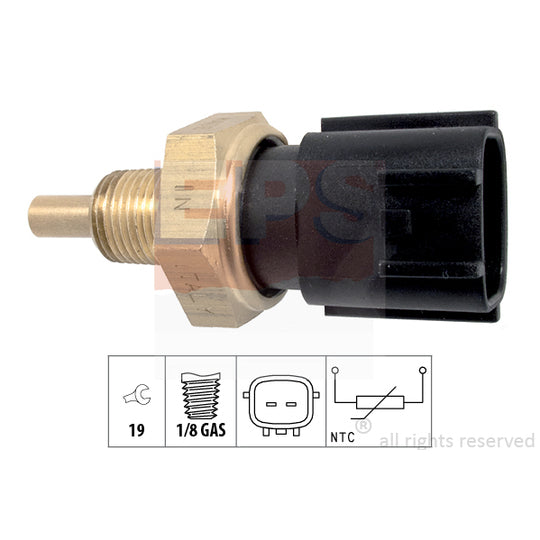 Eps 1.830.358 Sensor, coolant temperature to suit Nissan, Renault, Infiniti