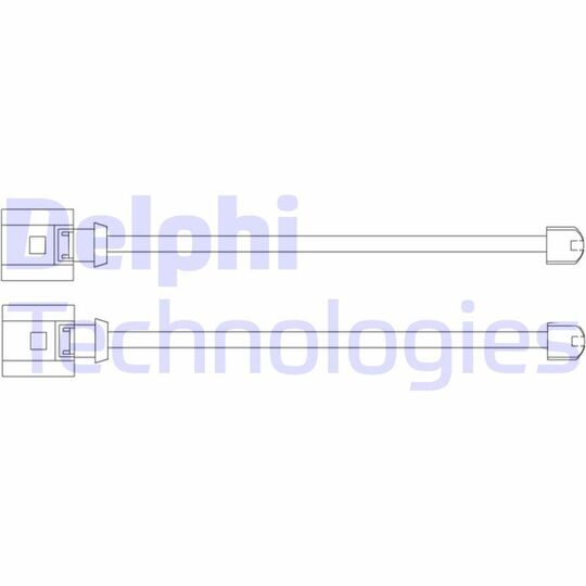 Delphi Warning Contact, brake pad wear to suit Audi, VW, Porsche