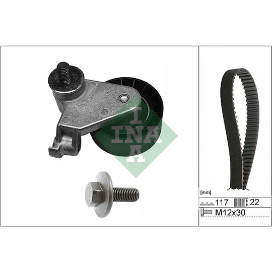 Ina Timing Belt Set to suit Ford, Mazda