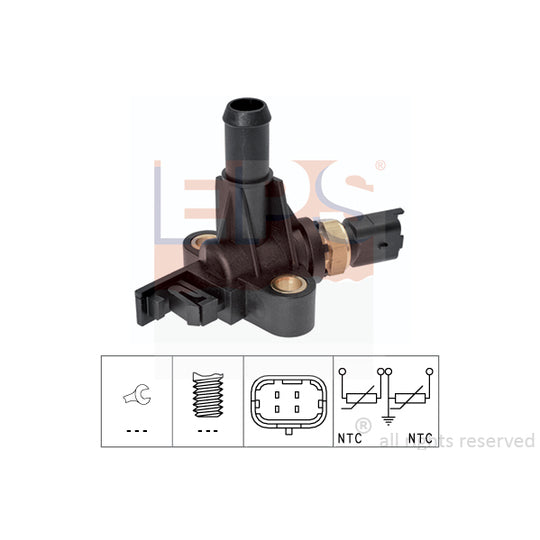 Eps 1.830.359 Sensor, coolant temperature to suit Fiat, Lancia
