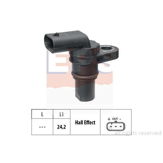 Eps Sensor, camshaft position to suit Audi, VW, Hitachi
