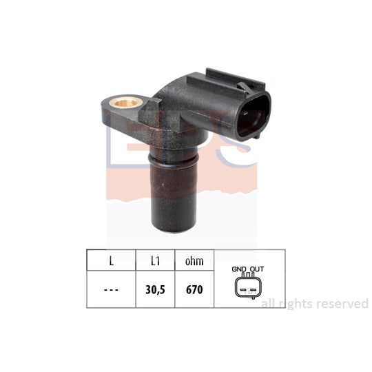 Eps RPM Sensor, automatic transmission to suit Mitsubishi, Toyota, Ford