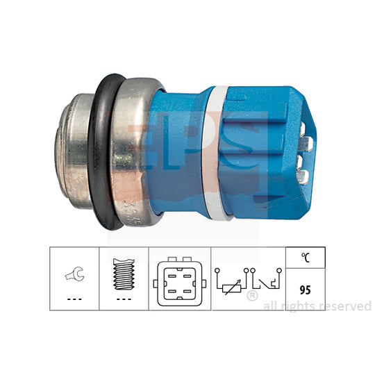 Eps 1.830.535 Sensor, coolant temperature to suit Ford, Audi, VW