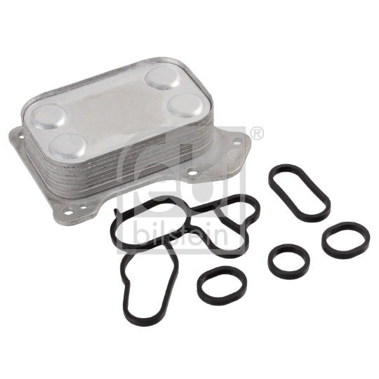 Febi Bilstein Oil Cooler, engine oil to suit Fiat, Opel, Vauxhall