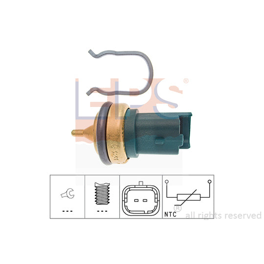 Eps 1.830.328 Sensor, coolant temperature to suit Peugeot, Citroën, Mini