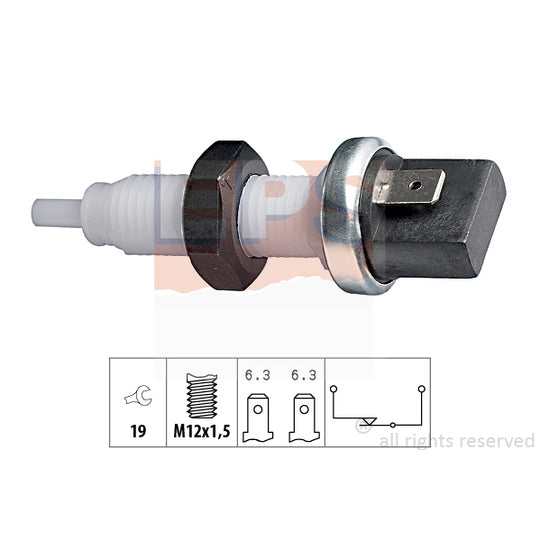 Eps 1.810.000 Brake Light Switch to suit VW, Peugeot, Fiat
