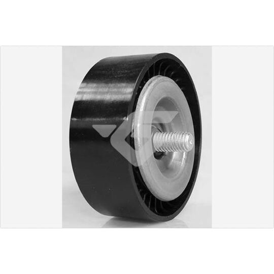 Hutchinson Deflection/Guide Pulley, v-ribbed belt to suit Ford