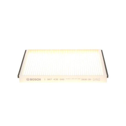 Bosch 1 987 432 040 Filter, interior air to suit Chevrolet, Opel, Vauxhall
