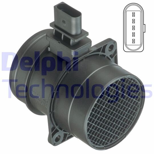 Delphi Air Mass Sensor to suit Audi, VW, Seat