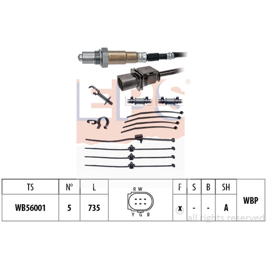 Eps Lambda Sensor to suit Mitsubishi, Audi, VW