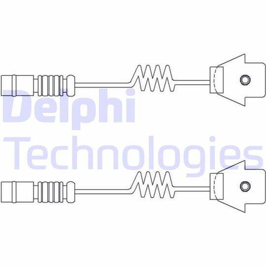 Delphi Warning Contact, brake pad wear to suit Mercedes-Benz