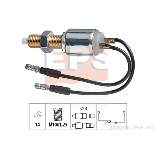 Eps 1.810.028 Brake Light Switch to suit Nissan, Daihatsu