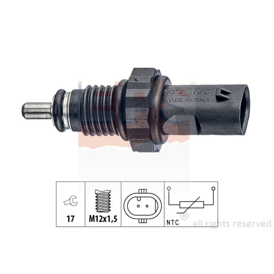 Eps 1.830.375 Sensor, coolant temperature to suit Toyota, BMW, Mini