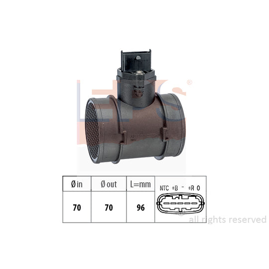 Eps Air Mass Sensor to suit Fiat, Chrysler, Hitachi