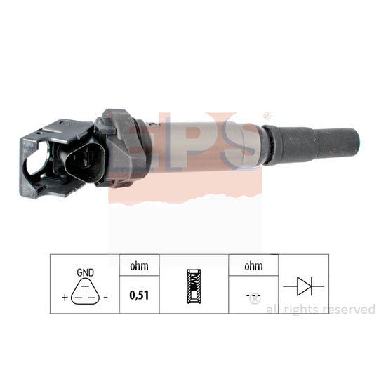 Eps Ignition coil to suit BMW, Peugeot, Citroën