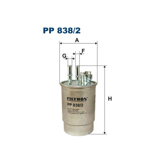 Clean Filters Fuel filter to suit Ford