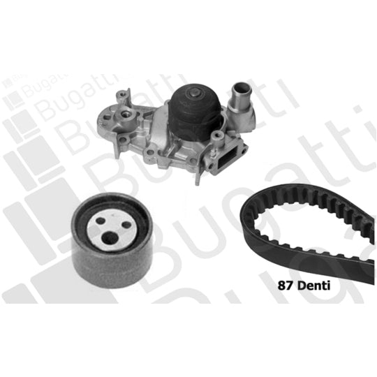 Bugatti Water Pump & Timing Belt Kit to suit Nissan, Renault, Renault Trucks
