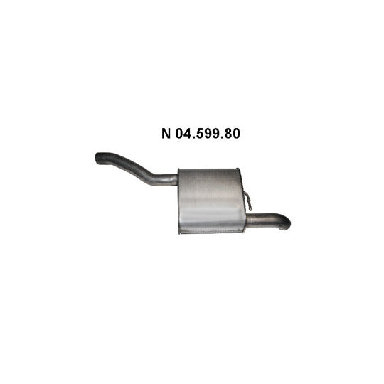 Eberspächer Middle Silencer to suit Ford
