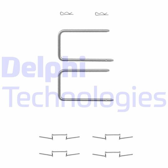 Delphi Accessory Kit, disc brake pad