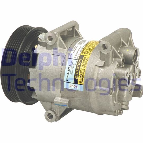Delphi Compressor, air conditioning to suit Renault