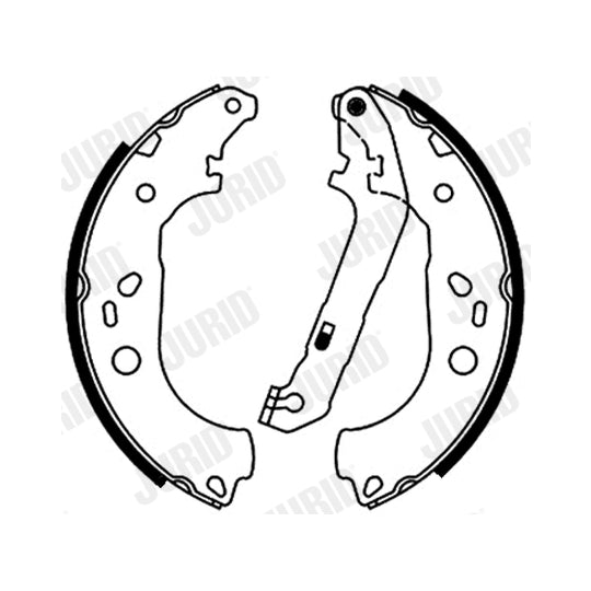Jurid Brake Shoe Set to suit Ford
