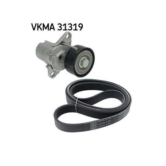 Skf V-Ribbed Belt Set to suit Audi, VW, Honda