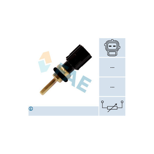 Fae 33835 Sensor, coolant temperature to suit Ford, Land Rover, Volvo