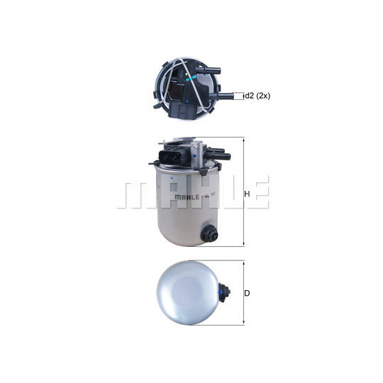 Mahle Fuel filter to suit Nissan