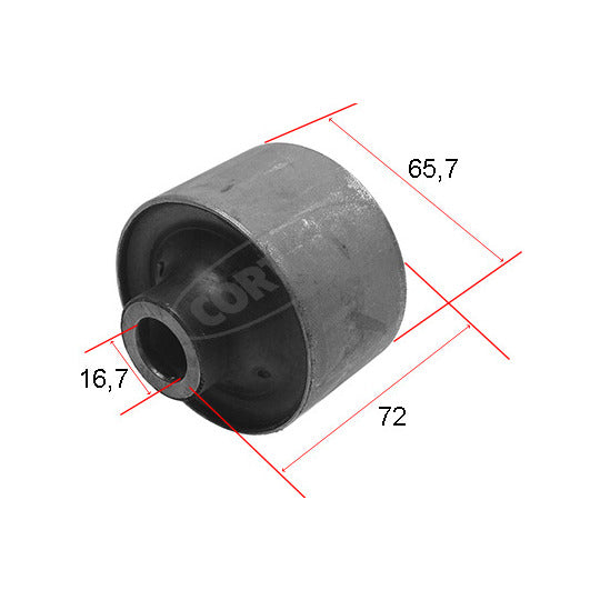 Corteco Control Arm-/Trailing Arm Bush to suit Ford