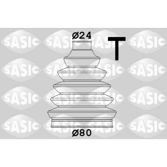 Sasic Bellow Set, drive shaft to suit Ford, Renault, Mini
