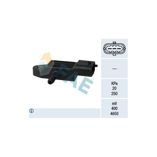 Fae Sensor, intake manifold pressure to suit Nissan, Renault, Suzuki