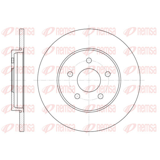 Remsa Brake Disc to suit Ford, VW, Jaguar