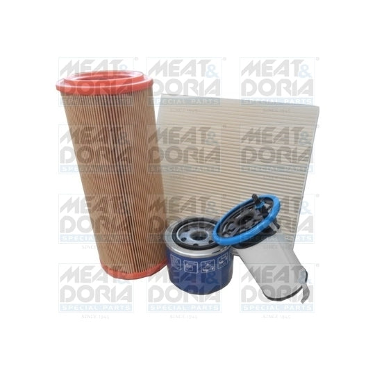 Meat & Doria Filter Set to suit Peugeot, Citroën, Fiat