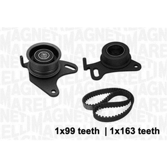 Magneti Marelli Timing Belt Set to suit Mitsubishi, Hyundai, Bugatti