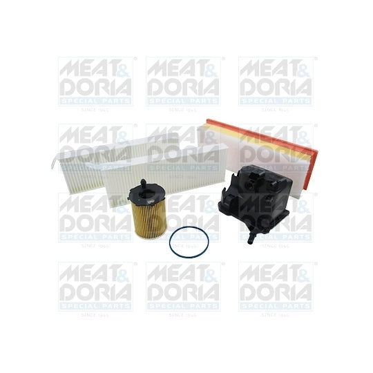 Meat & Doria Filter Set to suit Mitsubishi, Toyota, Ford
