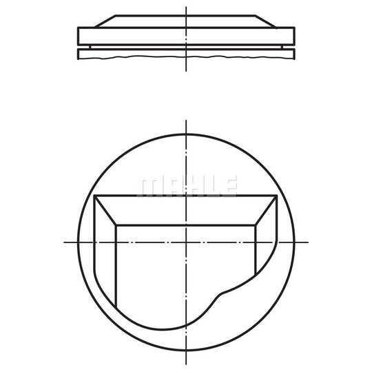 Mahle Piston to suit BMW