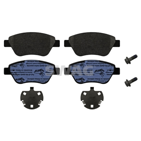 Swag Brake Pad Set, disc brake to suit Fiat