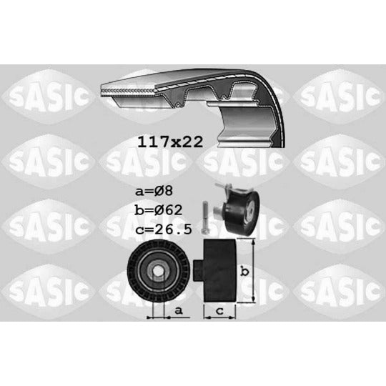 Sasic Timing Belt Set to suit Ford, Mazda, Volvo
