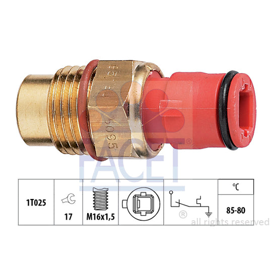 Facet 7.5095 Temperature Switch, radiator fan to suit Toyota
