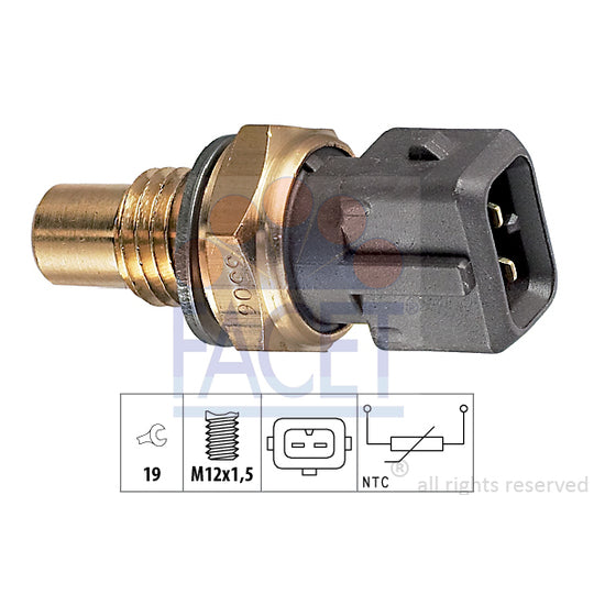 Facet 7.3306 Sensor, oil temperature to suit Smart