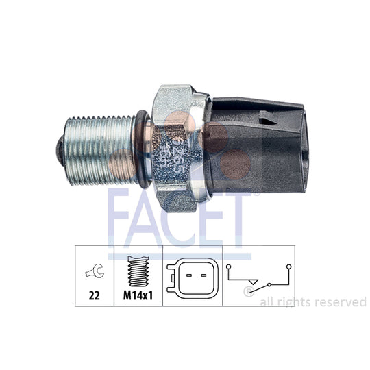 Facet Switch, reverse light to suit Ford, Mazda, Land Rover