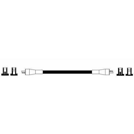 Ngk Ignition Cable to suit Audi, VW, Skoda
