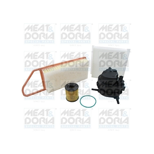Meat & Doria Filter Set to suit Mitsubishi, Toyota, Ford