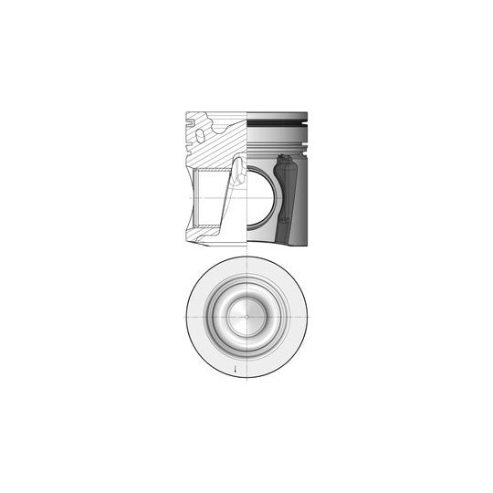 Kolbenschmidt Piston to suit Scania