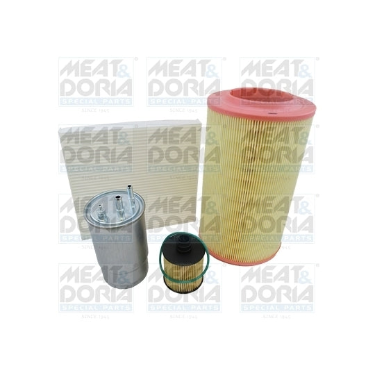 Meat & Doria Filter Set to suit Peugeot, Citroën, Fiat