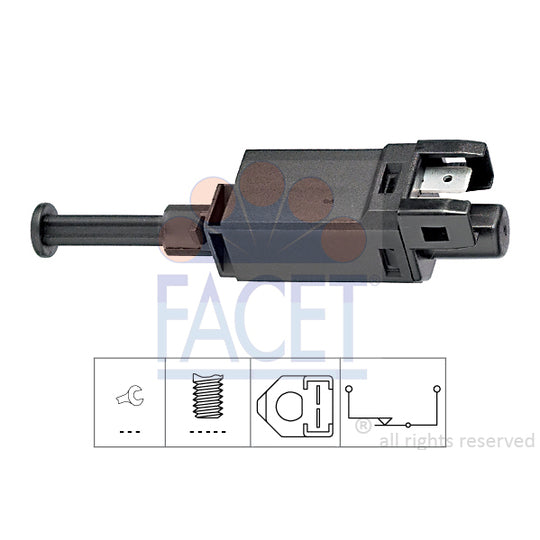 Facet 7.1055 Brake Light Switch to suit Ford, Audi, VW
